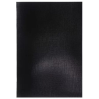 Тетрадь А4  48л кл. скоба бумвинил Hatber "METALLIC Черная"