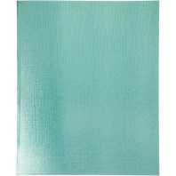 Тетрадь А5  48л кл. скоба бумвинил Hatber "METALLIC Мята"