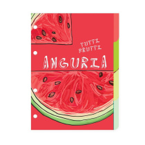 Разделители для тетрадей на кольцах А5 4л. Альт "Fresh&Fruity"