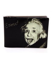 Обложка для Студенческого билета, Твой стиль" Эйнштейн" 78*216мм, кожзам Обложка для Студенческого билета, Твой стиль" Эйнштейн" 78*216мм, кожзам