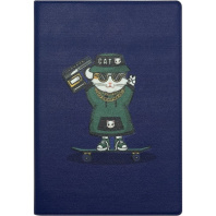 Обложка для паспорта "Cat" , ПВХ Обложка для паспорта "Cat" , ПВХ