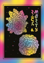 Обложка для паспорта "Рик и Морти" ПВХ Обложка для паспорта "Рик и Морти" ПВХ