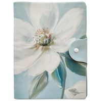 Ежедневник дат. 2026г А5 160л., кожзам, мягк.пер., гребень "Petals. Flower" тисн.фольгой Ежедневник дат. 2026г А5 160л., кожзам, мягк.пер., гребень "Petals. Flower" тисн.фольгой