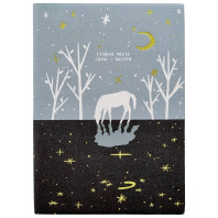 Ежедневник дат. 2026г А5 176л., кожзам, мягк.пер. "Nightfall. Horse" тисн.фольгой, ляссе Ежедневник дат. 2026г А5 176л., кожзам, мягк.пер. "Nightfall. Horse" тисн.фольгой, ляссе