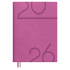 Ежедневник дат. 2026г А6 176л., кожзам, мягк.пер. "#Думай как миллиардер. Лезеретто розовый" ляссе