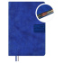 Ежедневник дат. 2026г А6 176л., кожзам, тв.пер. "#Думай как миллиардер. Тиволи глосс синий" выруб