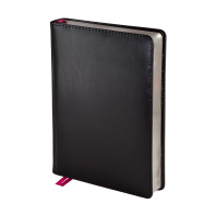 Ежедневник недат. А5 176л., кожзам, тв.обл. "Parliament. Черный" ляссе