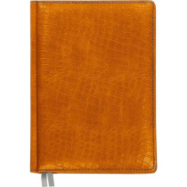 Ежедневник недат. В6 Attomex Croco 272стр., коричневый, тв.обл.,кожзам., ляссе, 70гр/м2