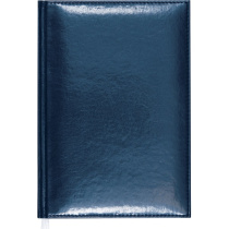 Ежедневник недат. В6 Attomex Visa 272стр., темно-синий, тв.обл.,кожзам., ляссе, 70гр/м2