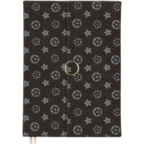 Ежедневник недат. В6 deVENTE Chic 320стр, черный, тв. обл.,кожзам, магн.створка, карман