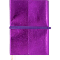 Ежедневник недат. В6 deVENTE Jardin 320стр., фиолетовый металлик, тв.обл.,кожзам.,ляссе, 70гр/м2