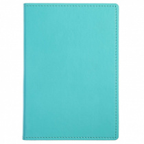 Ежедневник недат. А6 176л., 7БЦ, иск.кожа "Porcellana tinge. Бирюзовый" ляссе