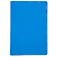 Ежедневник недат. А6 176л., 7БЦ, иск.кожа "Porcellana tinge. Голубой" ляссе