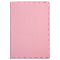 Ежедневник недат. А6 176л., 7БЦ, иск.кожа "Porcellana tinge. Розовый" ляссе