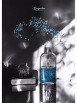 Ежедневник недат. А5  80л., 7БЦ "Гипсофила в вазе"