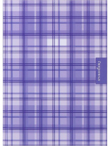 Ежедневник недат. А5  80л., 7БЦ "Дизайн в клетку - 4" софт-тач, выб.лак