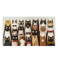 Планинг недат. 171*93мм 64л., 7БЦ "Веселые коты" мат.лам., выб.УФ-лак Планинг недат. 171*93мм 64л., 7БЦ "Веселые коты" мат.лам., выб.УФ-лак