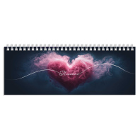 Планинг недат. 290*100мм 64л., картон, гребень "Призрачное сердце" глянц.лам. Планинг недат. 290*100мм 64л., картон, гребень "Призрачное сердце" глянц.лам.