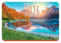 Календарь карманный на 2026 год "Горный пейзаж" Календарь карманный на 2026 год "Горный пейзаж"