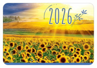 Календарь карманный на 2026 год "Поле подсолнухов" Календарь карманный на 2026 год "Поле подсолнухов"
