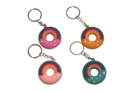 Брелок "Donut" ПВХ 4,8*4,8 см, ассорти Брелок "Donut" ПВХ 4,8*4,8 см, ассорти