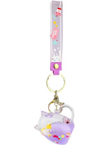 Брелок "Единорожка" ПВХ жидкий центр 5*6см Брелок "Единорожка" ПВХ жидкий центр 5*6см