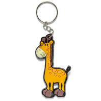 Брелок "Жираф" 7*3см ПВХ (односторонний принт) Брелок "Жираф" 7*3см ПВХ (односторонний принт)