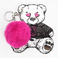Брелок "Плюшевый мишка" мех, 6*6см Брелок "Плюшевый мишка" мех, 6*6см