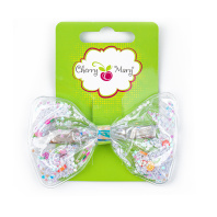 Заколка для волос "CHERRY MARY" бант с блестками Заколка для волос "CHERRY MARY" бант с блестками