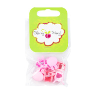 Набор заколок для волос "CHERRY MARY" 6шт/уп , розовые Набор заколок для волос "CHERRY MARY" 6шт/уп , розовые