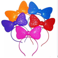 Ободок световой 18см "Бантик" Ободок световой 18см "Бантик"