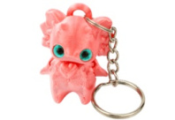 Брелок 3D "Аксолотль Нала" 5 см, цвет ассорти