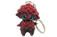 Брелок 3D "Овечка Бьянка" 5 см, цвет ассорти