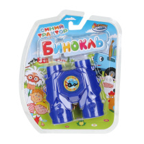 Бинокль 15*19см "Синий трактор" синий