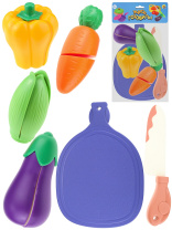 Игровой набор продуктов  6 предметов "Овощи" в пакете