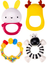 Погремушка 4шт, в пакете Погремушка 4шт, в пакете