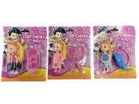 Кукла 12,5см "Спортсменка", ассорти