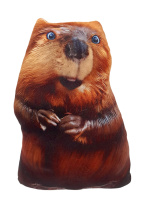 Мягкая игрушка 30см "Бобёр"