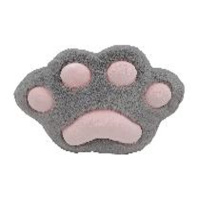 Мягкая игрушка 40см "Лапка" серая