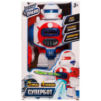 Робот 22см "Супербот" свет/звук, стреляет