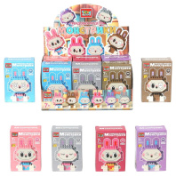 Конструктор пластм. "Монстрики" 154 дет., слип пакет