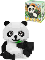 Конструктор пластм. Balody "Панда" 820 дет.