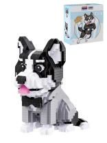 Конструктор пластм. Balody "Пёсик в костюме" 973 дет.