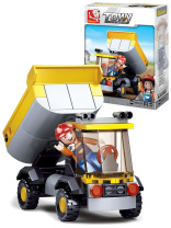 Конструктор пластм. Sluban "Город.Грузовик" 83 дет, 1 фигурка