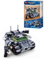 Конструктор пластм. Sluban 4в1 "Звездные воины.Военная техника"  128 дет.