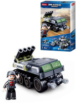 Конструктор пластм. Sluban 4в1 "Звездные воины.Военная техника" 123 дет.