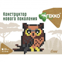 Конструктор 2D пластм. 394 дет. А5 "Сова"
