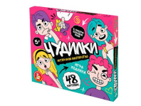 Игра с фишками 400*240 мм  "Чудилки. Актёрское мастерство" в коробке  5+