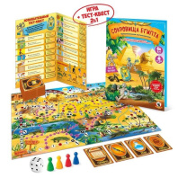 Игра с фишками 710*500мм "Сокровища Египта" в пакете 5+