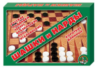 Игра 2в1 "Шашки и Нарды" 3+